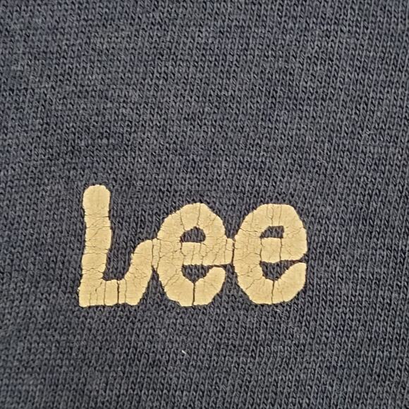 Vintage 80s LEE MOD 1/4-Zip Polo Shirt Womens Large 22x22 Boxy - Picture 7 of 11